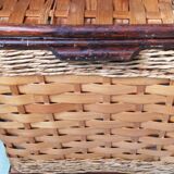 Rattan and wicker trunk