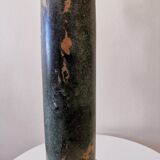 Lampe à pétrole fin xixème siècle montée sur colonne corinthienne.