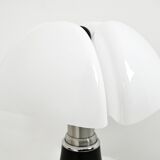 Black Pipistrello lamp by Gae Aulenti for Martinelli Luce