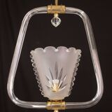 Charming Liberty Barovier and Toso Chandelier, 1940s
