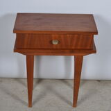 Teak bedside table