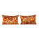 Set of 2 vintage velvet cushion covers 36x56 cm