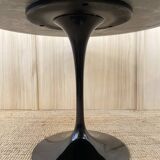 KNOLL round TULIP table in marble by Eero Saarinen