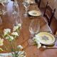Flat plates Jules Vieillard Bordeaux in ironstone