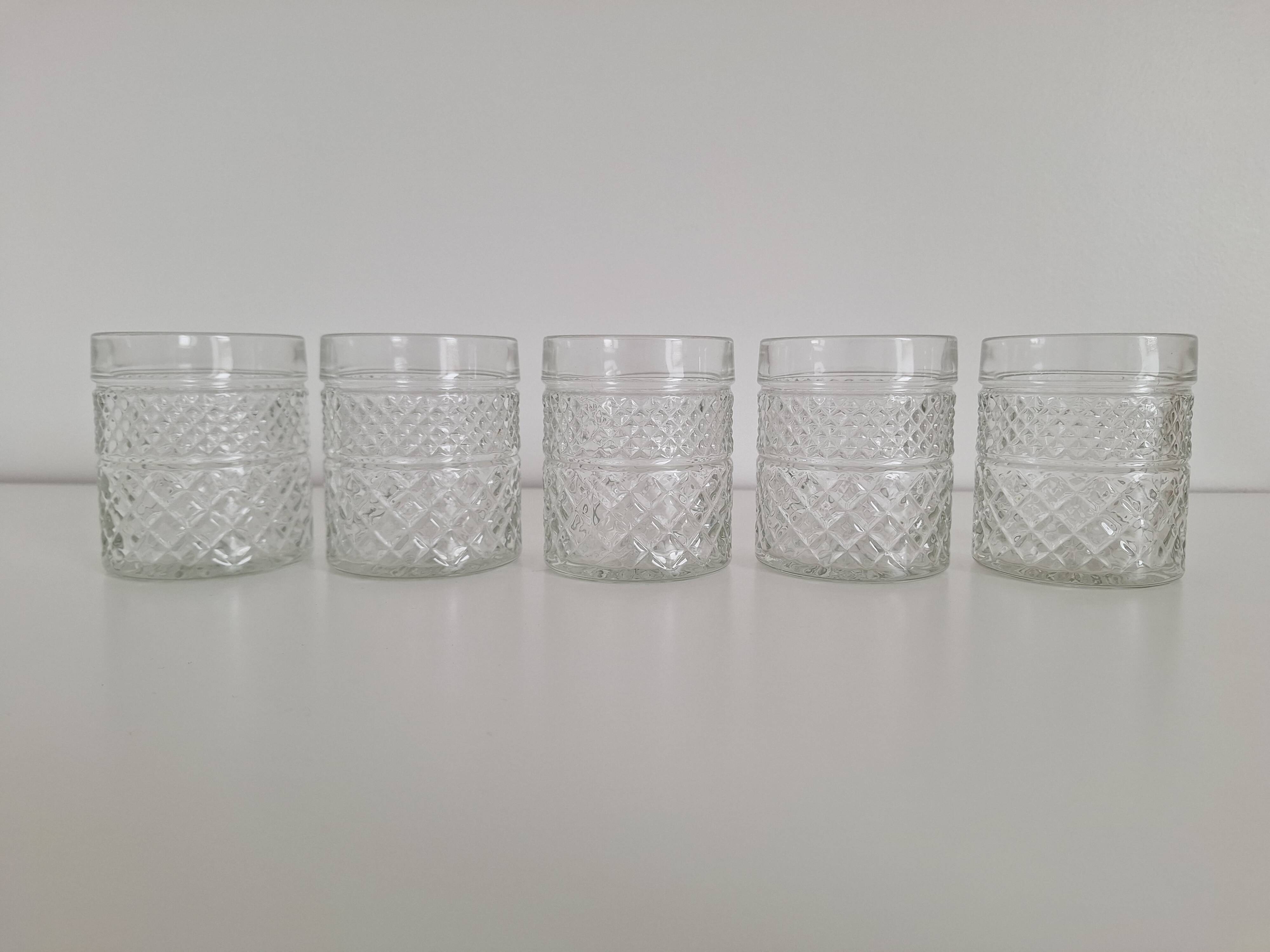 Vintage whiskey glasses