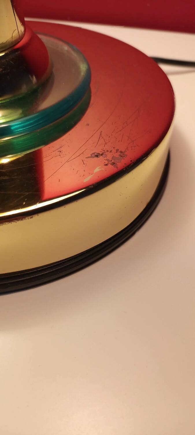 Banker mushroom desk lamp