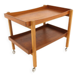 Teak rolling trolley, Sweden, IKEA Möbel, 1960