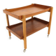 Desserte roulante en teck, Suède, Möbel IKEA,  1960