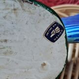 Candle holder vintage fish art from Mexico