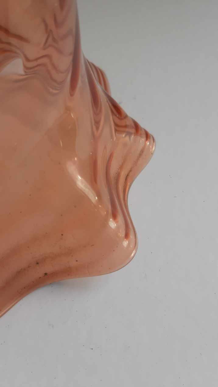 Art deco bronze wall lamp