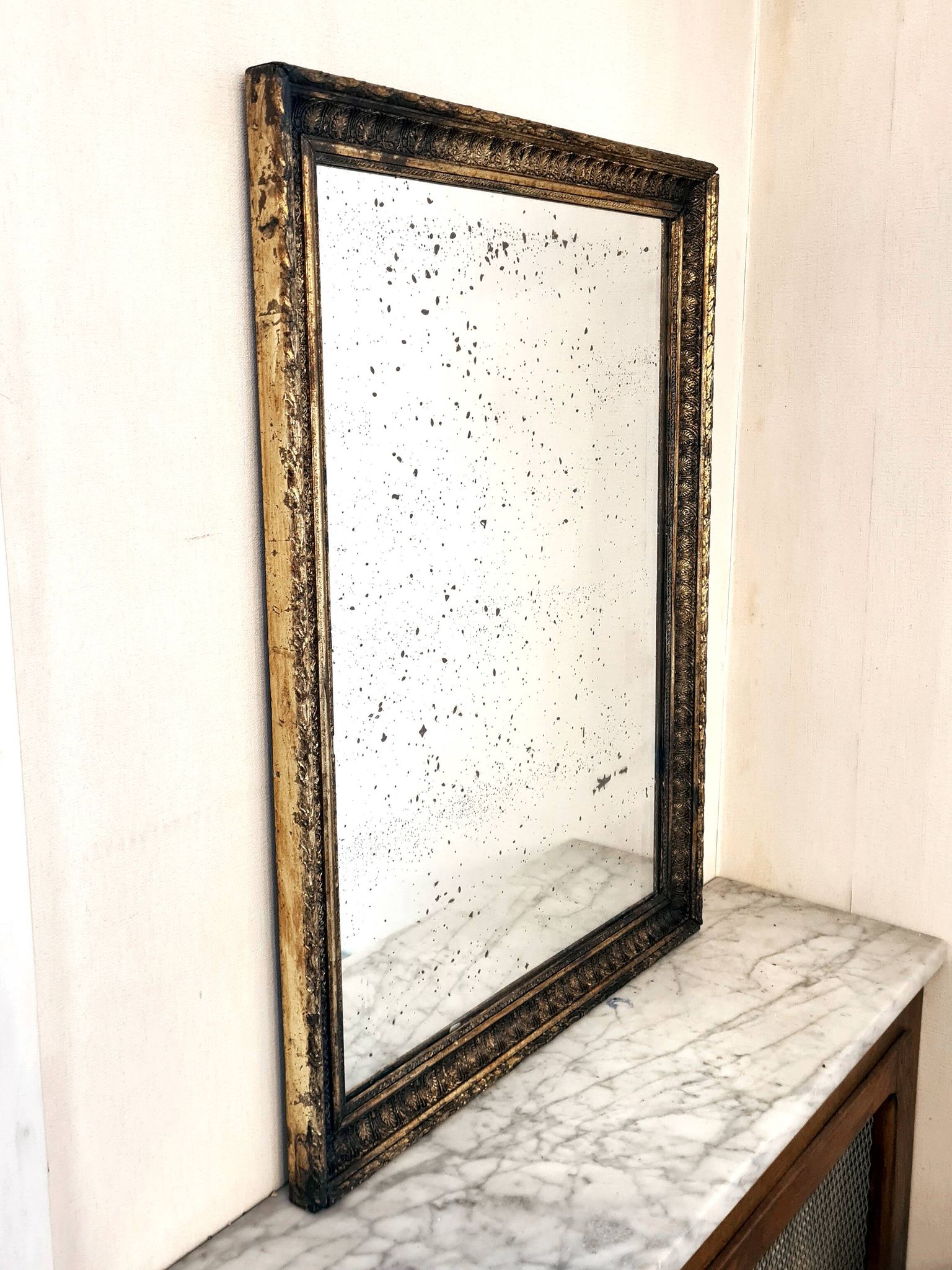 Antique mirror "Honoré" – Palmette decoration