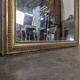 Large stucco and gilded wood mirror from the Napoléon III period.
