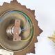 Rare set of 1950s bronze sunburst wall lamps – Germany 1950s