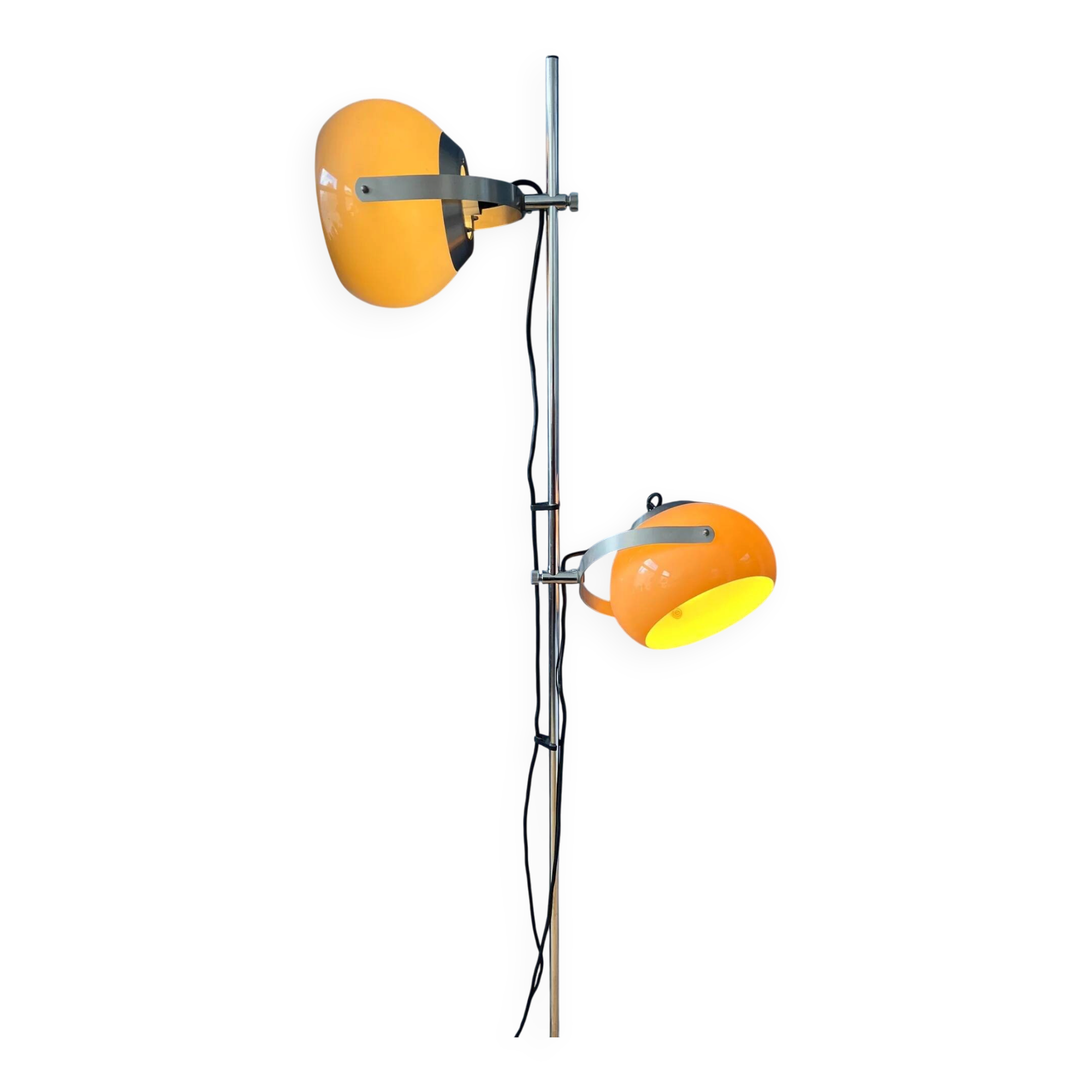 Mid-century space age mushroom floor lamp by Hala