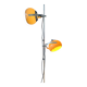 Lampe de sol champignon de style mid-century space age par Hala