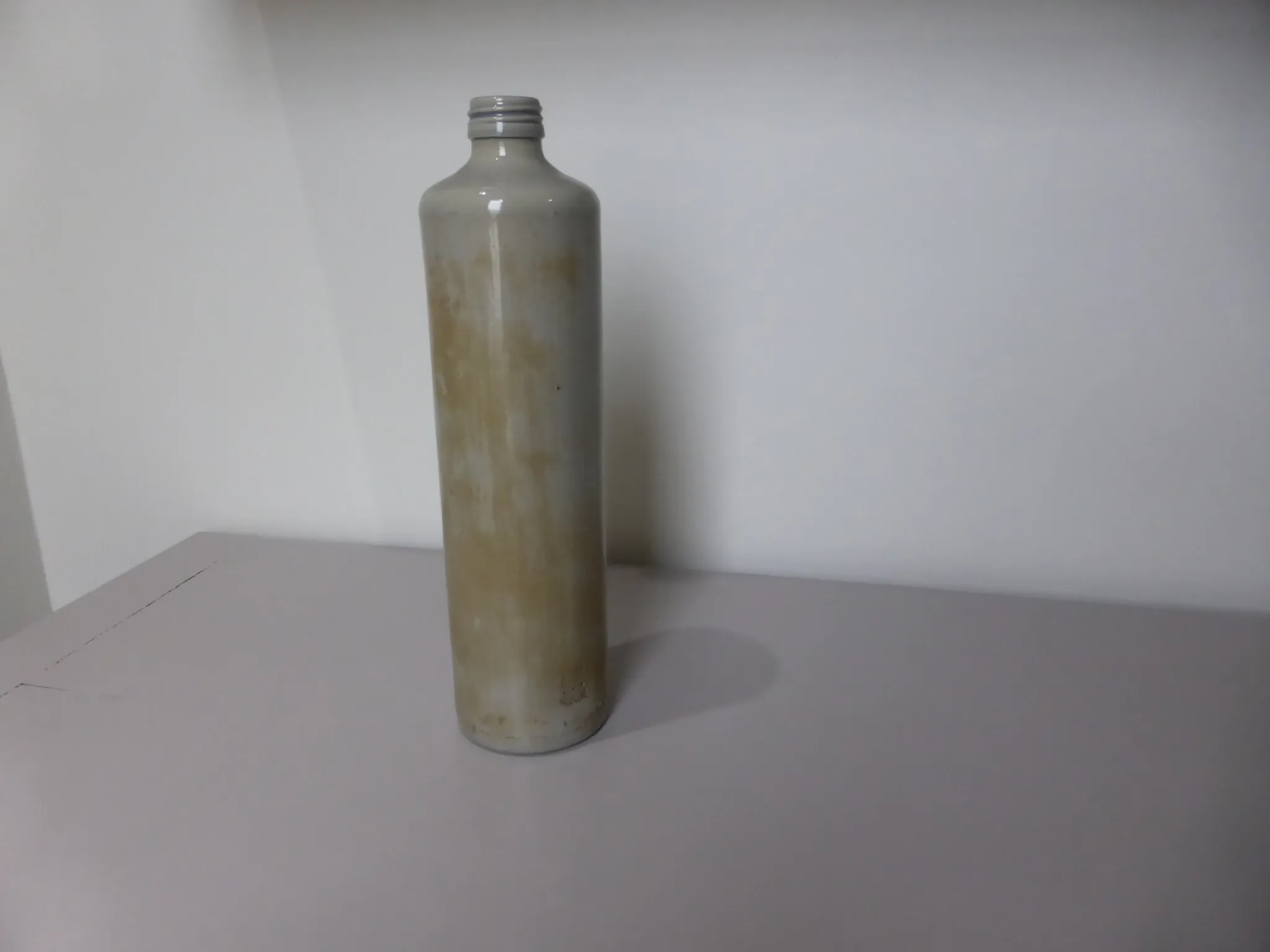 Bouteille en grès vernissé vintage 231134