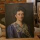 Portrait huile sur toile