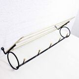 Wall-mounted coat rack