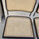 Série de 4 chaises Marcel Breuer modèle B32 signé Italy