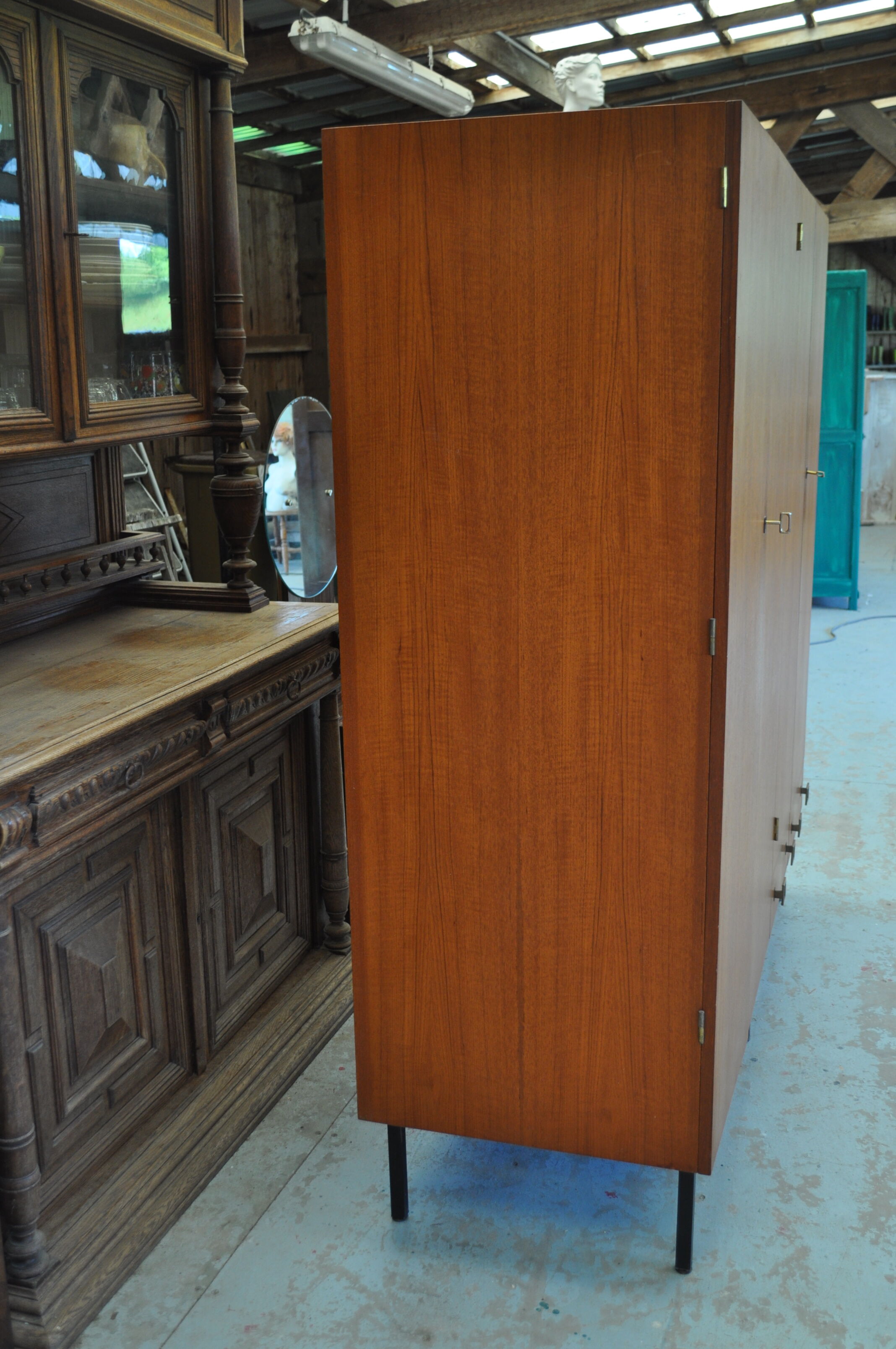 Vintage wardrobe 60s.