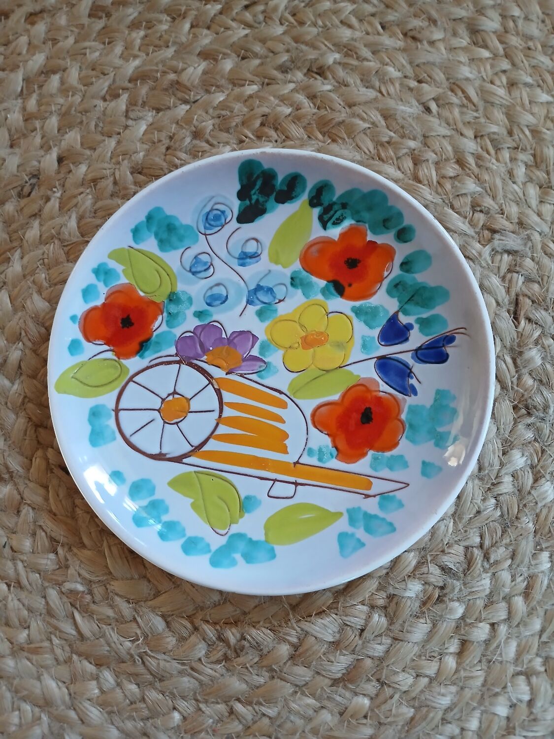 Small plate Vallauris