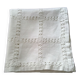 Small old linen tablecloth with days 1.09 x 1.14 m