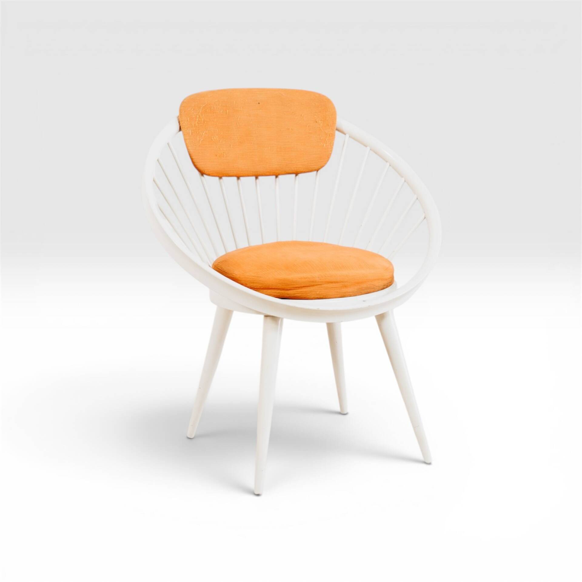 Paire de fauteuils scandinaves Yngve Ekström Mod.Circle