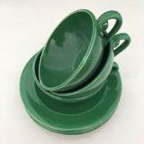 Set 3 green cups
