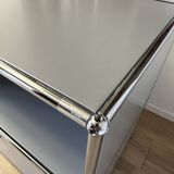 USM Haller Commode in Matte Silver