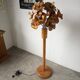 Ornamental floor lamp with "flower" patterns from the 1970s.