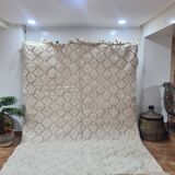 Handmade wool Berber rug 300X200 cm