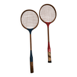 Vintage snowshoes decoration