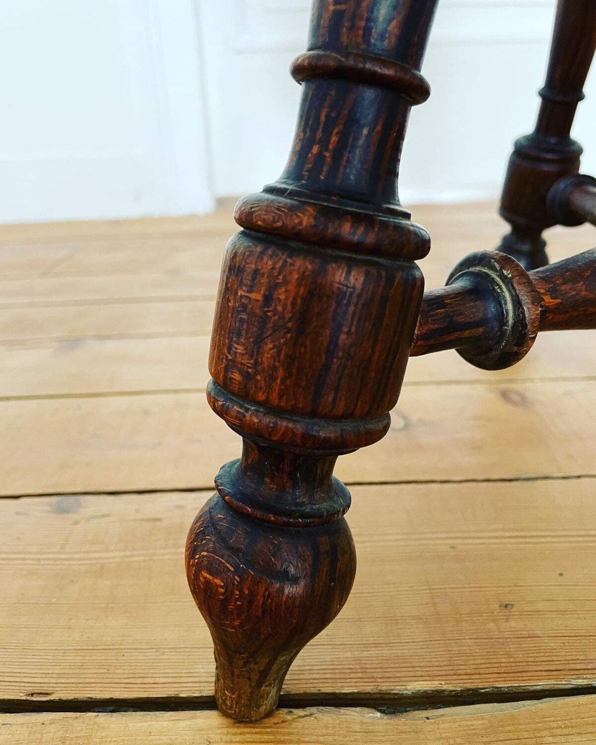 Nineteenth century rosewood piano stool