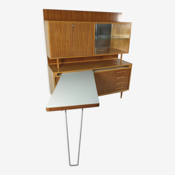 Vintage sideboard & desk, 1970s