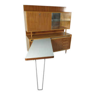 Vintage sideboard & desk, 1970s