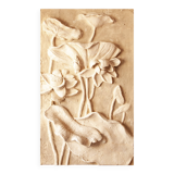 Bas relief fleurs