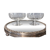 2 coupes à champagne Golfe Juan Baccarat