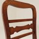 Art Deco chair beige fabric rustic oak 1950