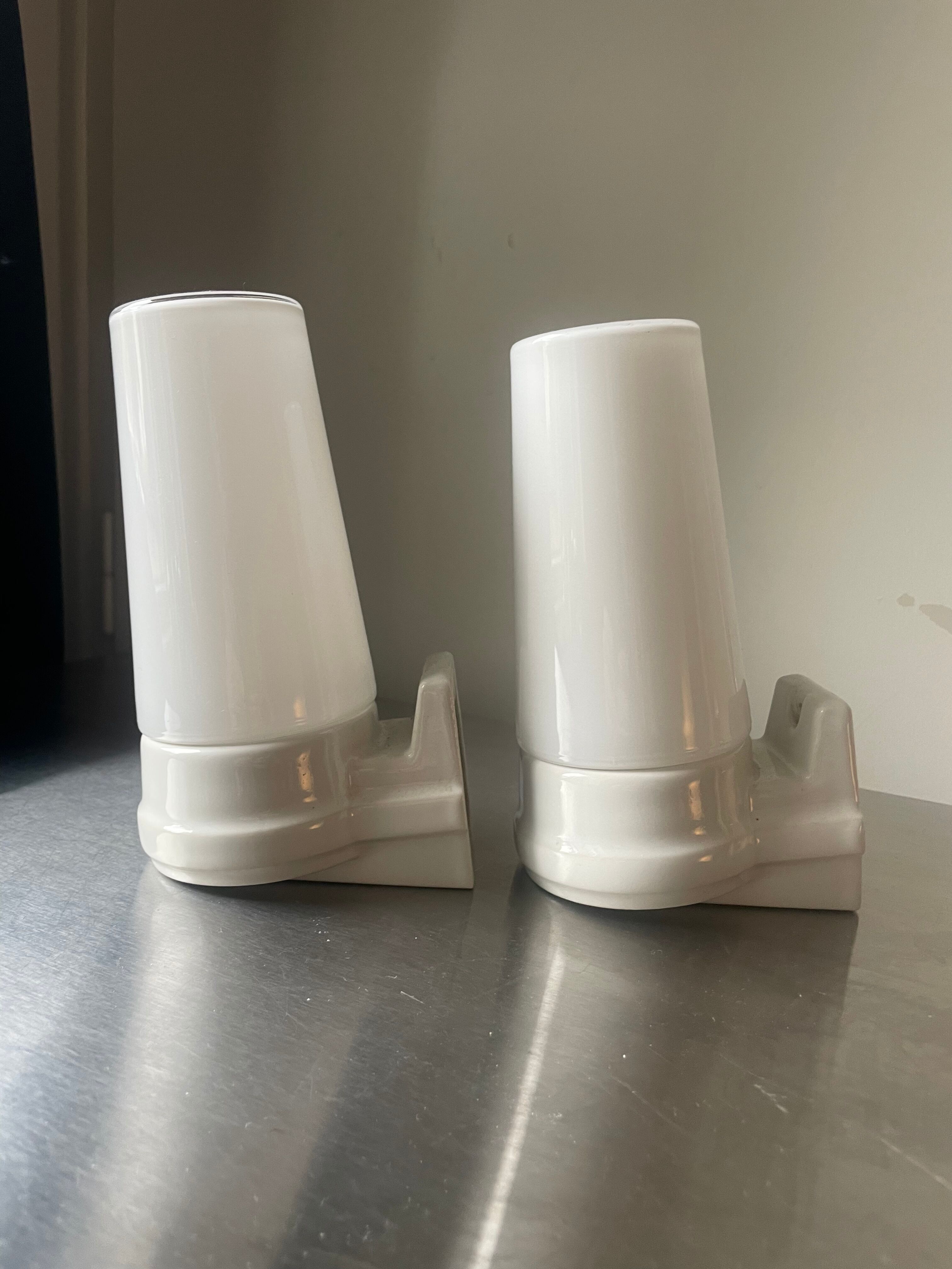2 Swedish ifo Bernadotte designed bathroom lights