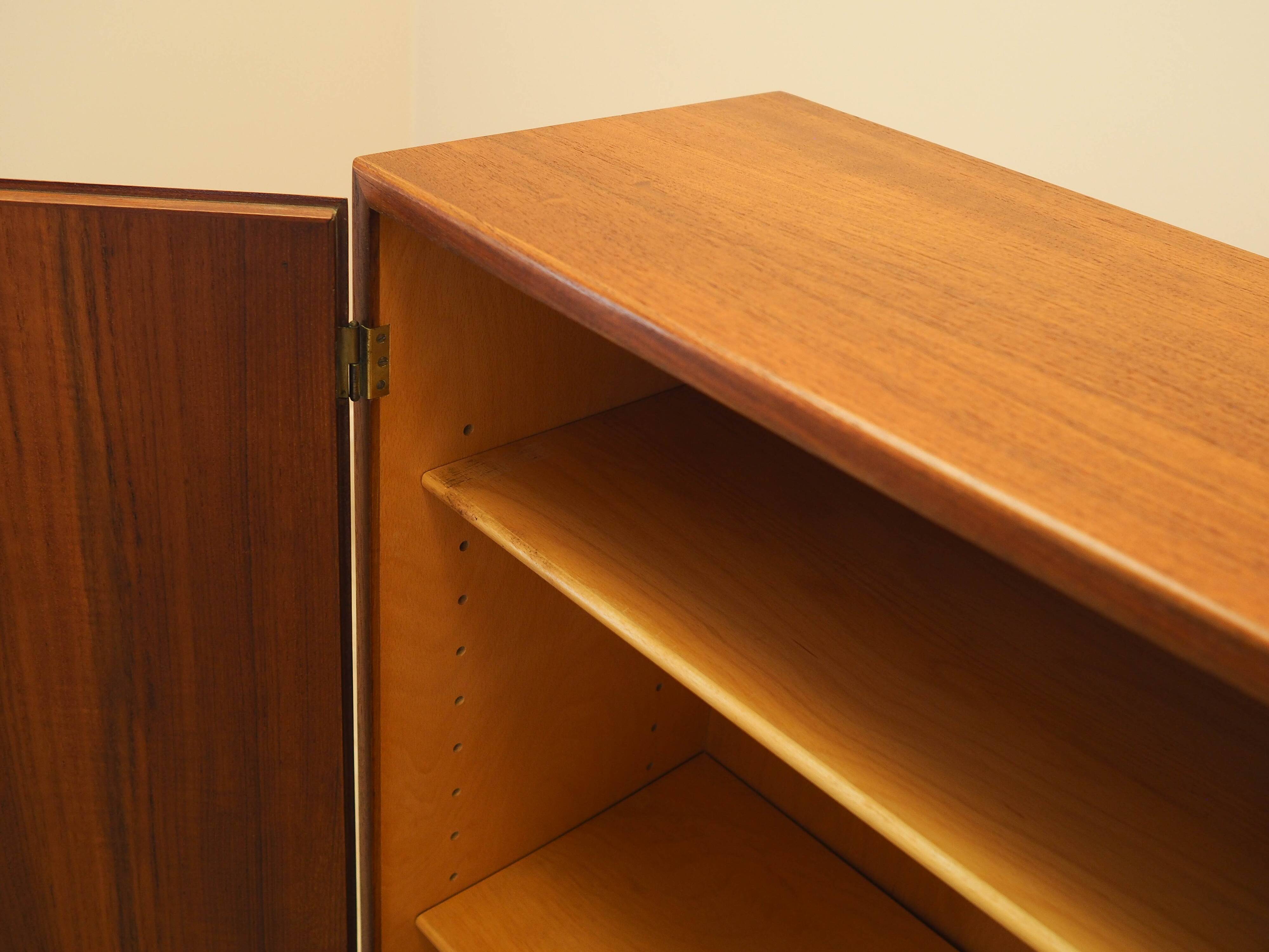Cabinet en teck, design danois, années 1960, designer : Børge Mogensen