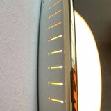 Metal and glass ceiling light in mid-century style, 1960s.