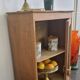 Vitrine chêne époque début XXÈME