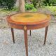 Living Room Table, Mahogany Pedestal Table, Directoire Period, 18th Century