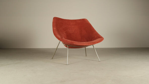 Pierre Paulin pour Artifort — Fauteuil lounge F156 « Little Oyster », années 1959-1960