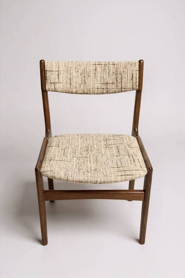 Lot de 4 chaises scandinaves Erik Buch des années 60/70