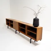 Extra Long Oak Sideboard by Cees Braakman for Pastoe, 1960s