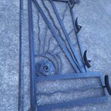 Art Deco wall coat rack