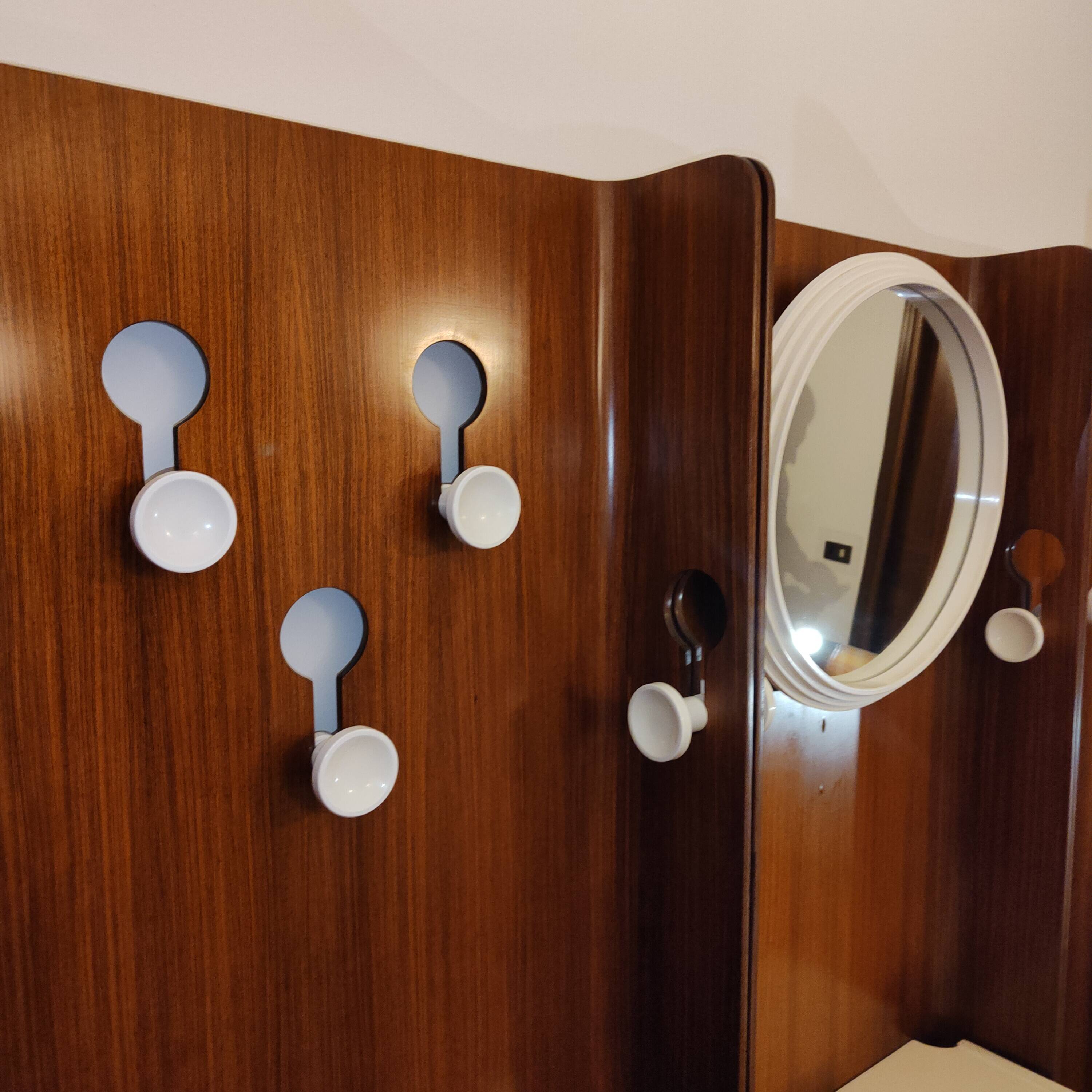 Icon of 1960s design – Carlo de Carli. Coat rack set.
