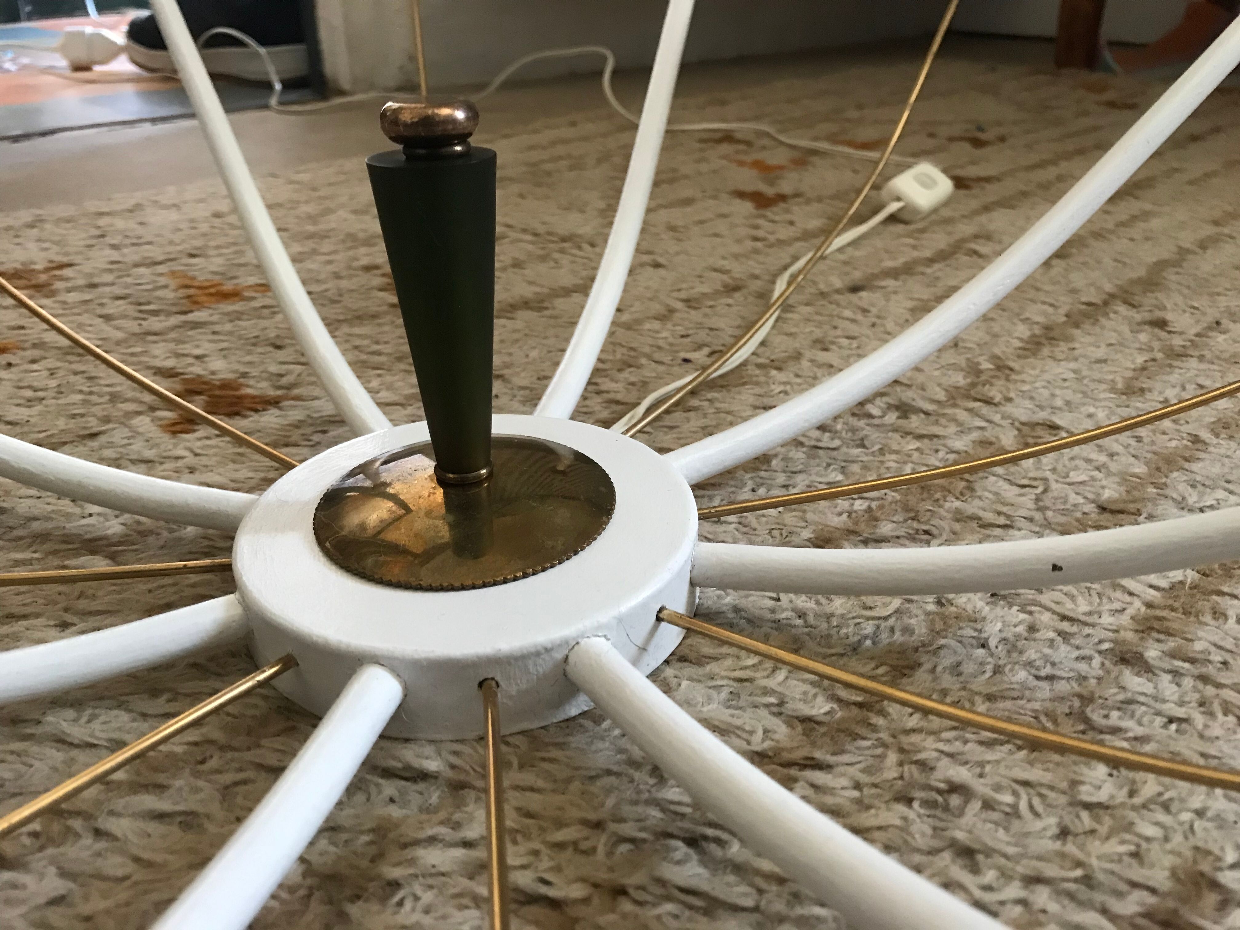 Ceiling lamp Lunel eight arms years 50/60