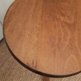 Solid wood screw stool